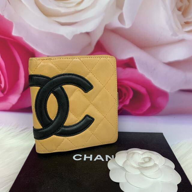 CHANEL(シャネル)のCHANEL カンボンライン 二つ折り 財布 レディースのファッション小物(財布)の商品写真