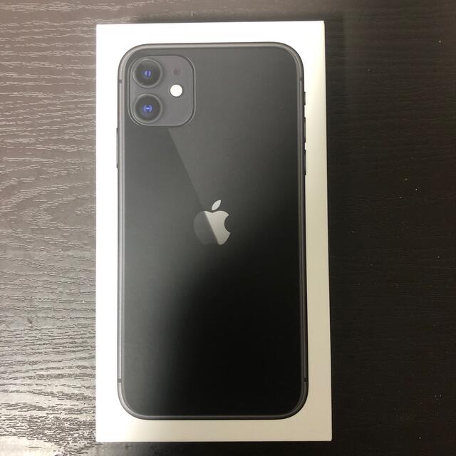 iPhone - 【新品未使用】SIMフリー iPhone 11 64GB 黒