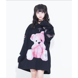 ミルクボーイ(MILKBOY)のTRAVAS TOKYO/Furry bear L/S Tee/くま長袖Tシャツ(Tシャツ(長袖/七分))
