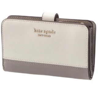 ケイトスペードニューヨーク(kate spade new york)の値下げ可 ケイトスペード ミディアム 二つ折り財布 スペンサー(財布)