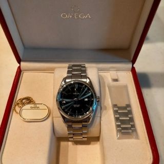 オメガ(OMEGA)の【F348BT様専用】OMEGA　オメガ　シーマスター　アクアテラ　約39mm(腕時計(アナログ))