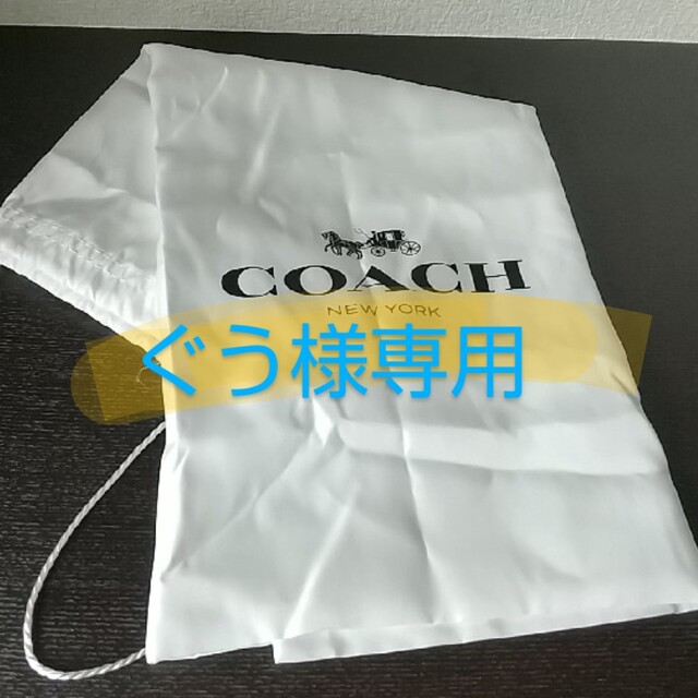 ぐう様専用▶COACH 巾着 レディースのバッグ(ショップ袋)の商品写真