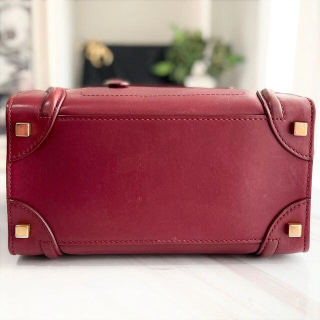 いします celine マイクロ ボルドー ハンドバッグの通販 by M☆'s shop