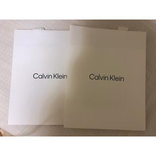 カルバンクライン(Calvin Klein)のカルバンクラインショッパー2枚(ショップ袋)