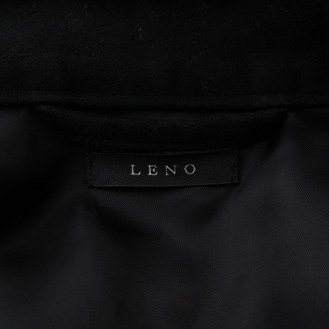 リノ LENO 2020年製 ジャケット モールスキン ジップアップ 2 M 黒 2