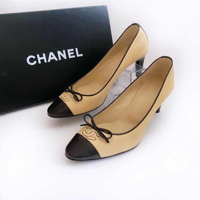 CHANEL シャネル パンプス ココマーク 36 1/2 (参考23.5cm