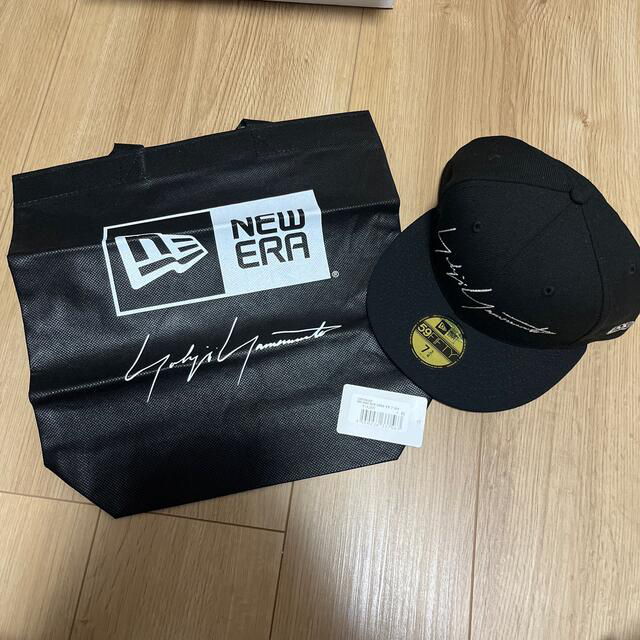 Yohji Yamamoto × NEW ERA キャップ+バッグ　7 3/4帽子