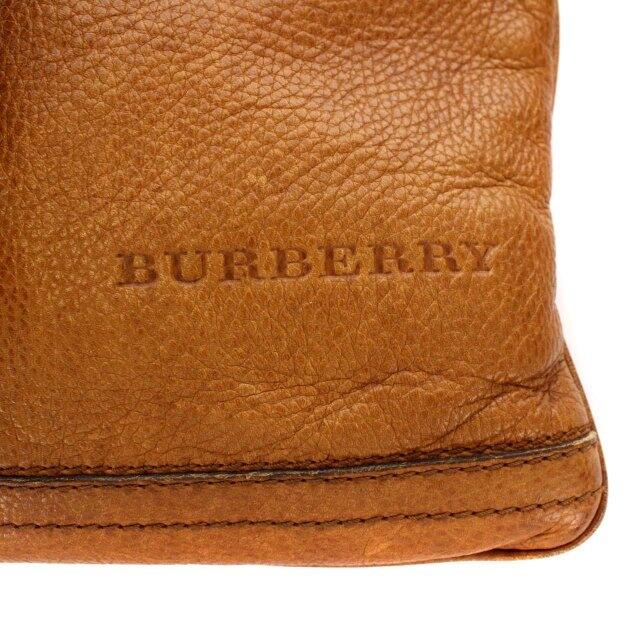 BURBERRY(バーバリー)のバーバリー ショルダーバッグ レザー ベルト フラップ 茶 メンズのバッグ(ショルダーバッグ)の商品写真