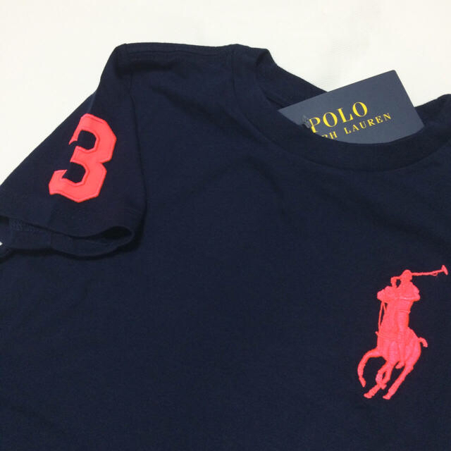 POLO RALPH LAUREN(ポロラルフローレン)のフリルのみ特価♡新品ラルフローレン115ビッグポニーTシャツ キッズ/ベビー/マタニティのキッズ服男の子用(90cm~)(Tシャツ/カットソー)の商品写真