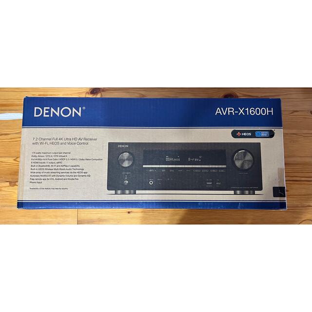 デノン Denon AVR-X1600H AVサラウンドレシーバー 7.2ch