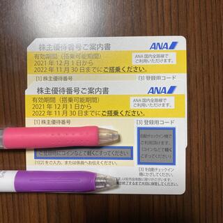 ANA(全日本空輸) - ANA 株主優待券 2枚セットの通販 by たくぼー's 