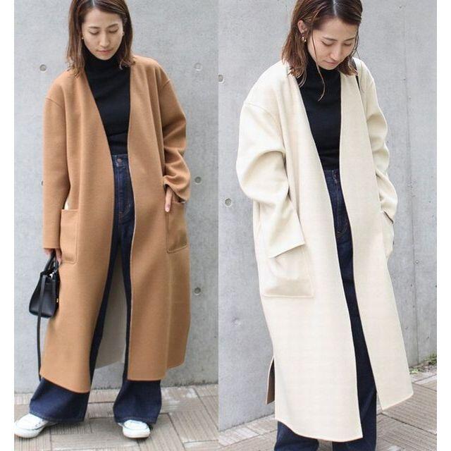 フレームワーク 18AW ハミルトン リバーシブルVネックコート - www