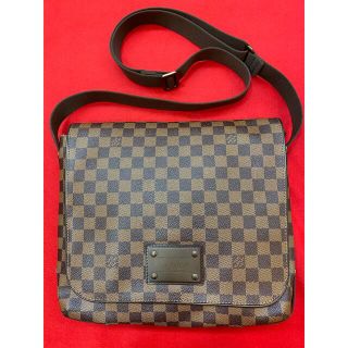 ルイヴィトン(LOUIS VUITTON)のルイヴィトン ダミエ ブルックリン メッセンジャーバッグ ショルダーバッグ(メッセンジャーバッグ)