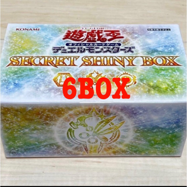 遊戯王デュエルモンスターズ SECRET SHINY BOX 6BOX