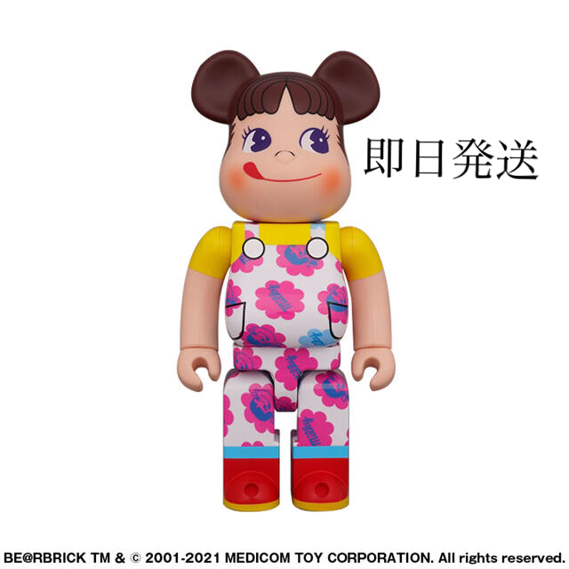 全高約700㎜購入先BE＠RBRICK ペコちゃん ミルキー70周年デザイン 1000％