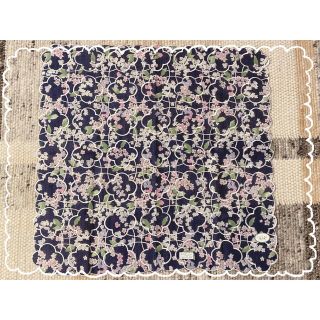 トッカ(TOCCA)の《新品未使用》TOCCA トッカ ハンカチ 刺繍 花柄 綿100%  日本製(ハンカチ)