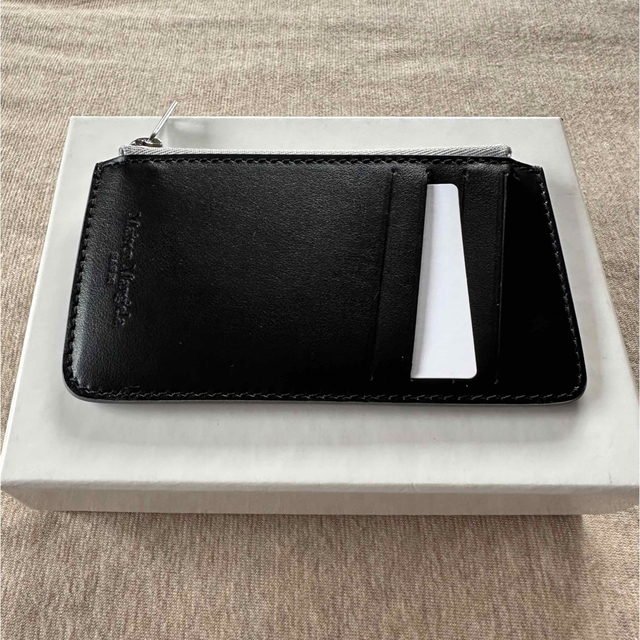 margiela マルジェラ 財布 シワ加工 wallet silver