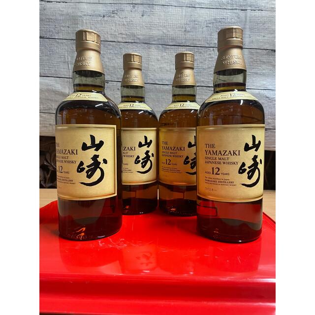 サントリー山崎12年　4本セット酒