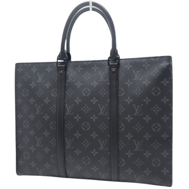 人気ブランドを ルイ・ヴィトン - VUITTON LOUIS サックプラ・ホリゾンタル 40802011729 黒 ジップ ビジネスバッグ
