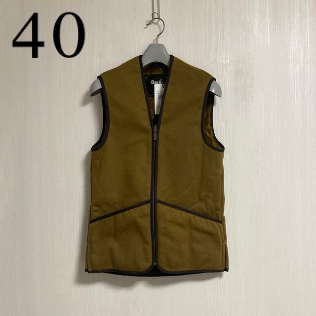 新品 Barbour warm pile waistcoat 40ライナー