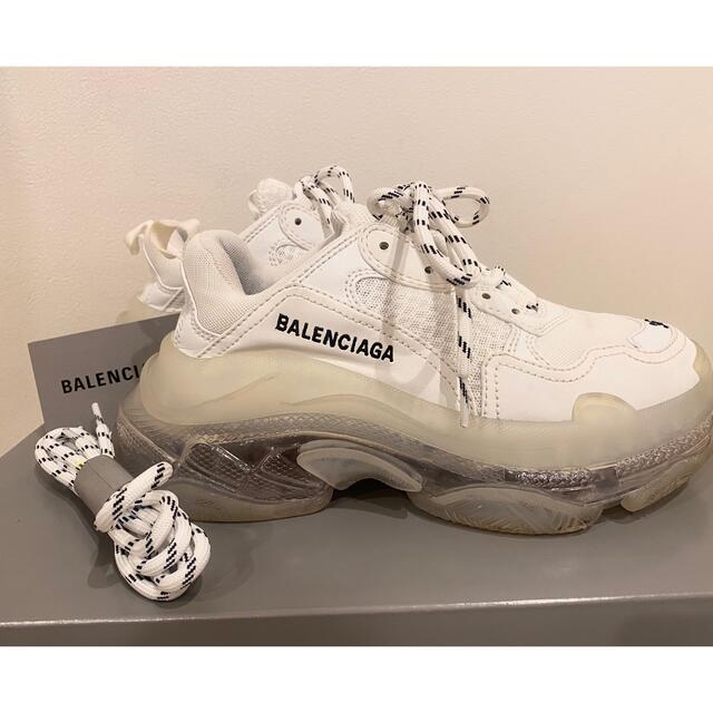Balenciaga(バレンシアガ)の最終値下げBALENCIAGA TRIPLE S クリアソールスニーカ 60MM レディースの靴/シューズ(スニーカー)の商品写真