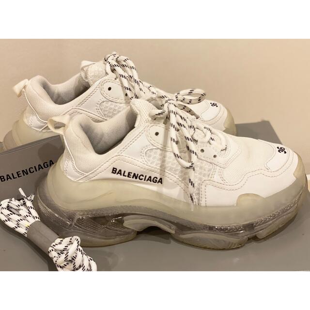 Balenciaga - 最終値下げBALENCIAGA TRIPLE S クリアソールスニーカ ...