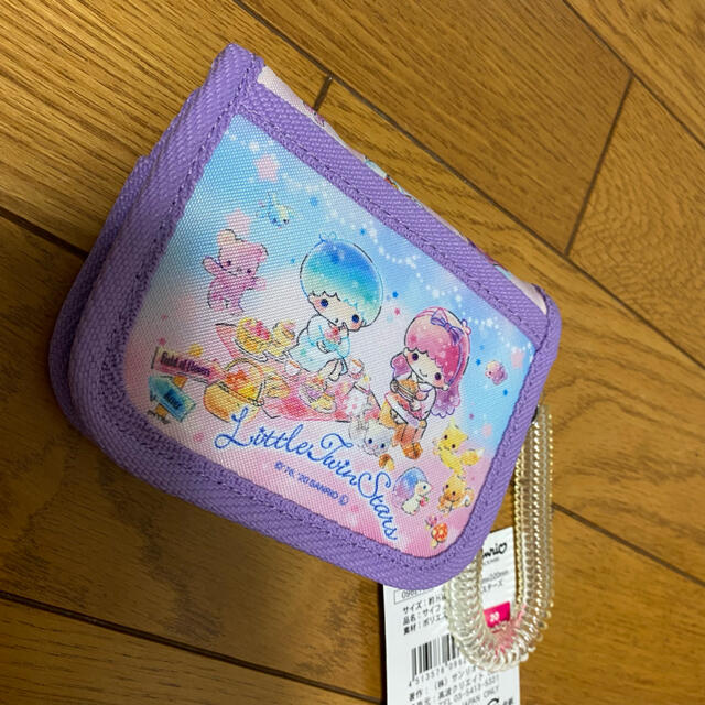 サンリオ(サンリオ)のキキララ　財布　新品未使用　女の子 エンタメ/ホビーのおもちゃ/ぬいぐるみ(キャラクターグッズ)の商品写真