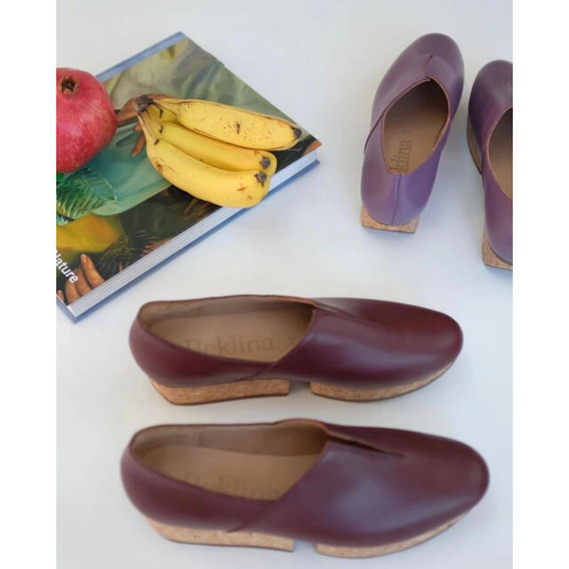 Ron Herman(ロンハーマン)の大幅値下げ＊Beklina Tétouan Loafer Umber 希少サイズ レディースの靴/シューズ(ローファー/革靴)の商品写真