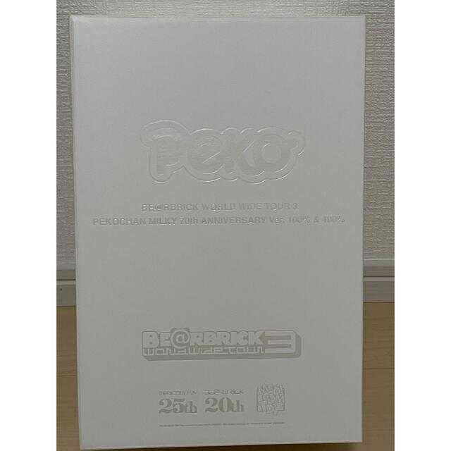 BE@RBRICK ペコちゃん ミルキー70周年デザイン 100% & 400