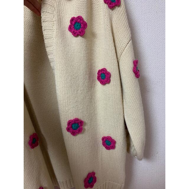 キャンディーストリッパーFLOWER CROCHET KNIT カーディガン | www