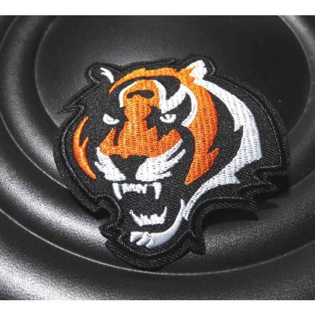 虎頭◇新品NFLシンシナティベンガルズBengalsワッペン橙黒