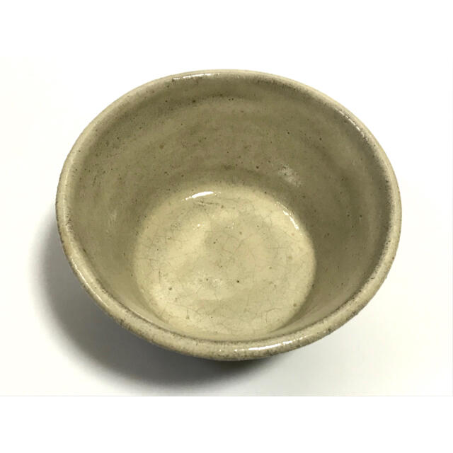 作家物 磯野風船子 大河内風船子 朝鮮唐津茶碗 銘 西江水 抹茶碗 共箱