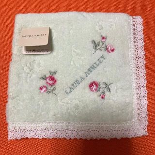 ローラアシュレイ(LAURA ASHLEY)の新品 LAURA ASHLEY タオルハンカチ(ハンカチ)