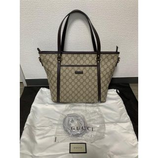 グッチ(Gucci)のGUCCI トートバッグ ダークブラウン(トートバッグ)