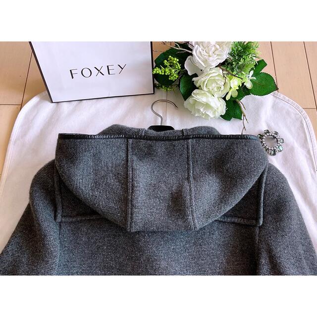 FOXEY 高級カシミヤ100%ニットダッフルコート 新品同様 Rene-