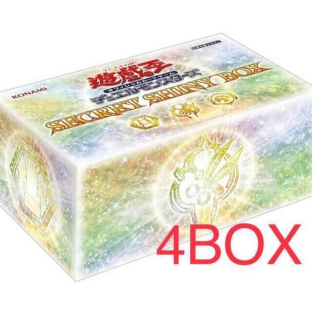 遊戯王 シークレットシャイニーボックス SECRET SHINY BOX 4個