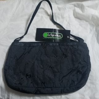 レスポートサック(LeSportsac)のレスポートサック　デミタッセ　ミニバッグ　黒(ポーチ)