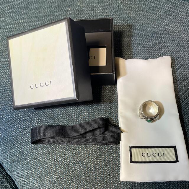 Gucci(グッチ)のGUCCI(グッチ) ガーデン　キャットシルバーリング　13号 メンズのアクセサリー(リング(指輪))の商品写真