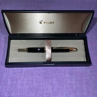 パイロット(PILOT)のパイロット キャップレス Capless 万年筆 18K F ブラック ゴールド(ペン/マーカー)