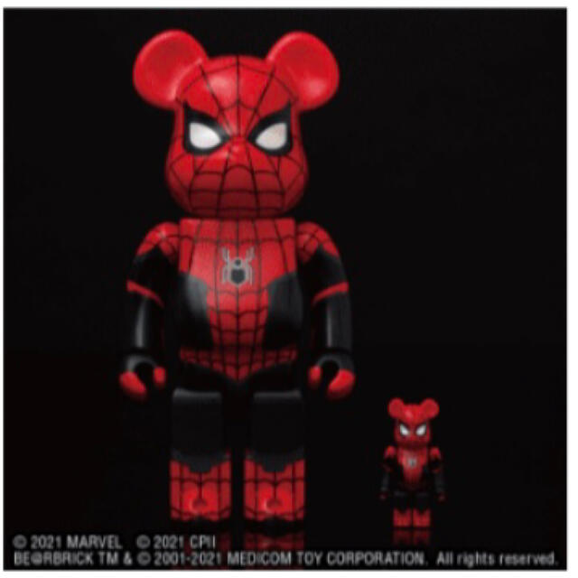 BE@RBRICK SPIDER-MAN UPGRADED SUITエンタメ/ホビー