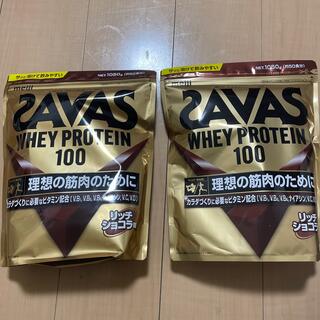 ザバス(SAVAS)のザバス ホエイプロテイン100 リッチショコラ味 (プロテイン)
