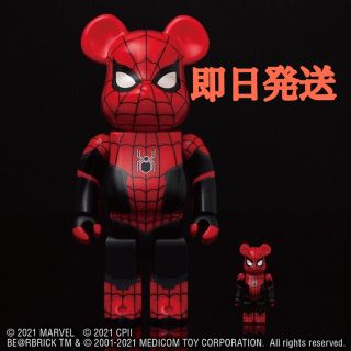 メディコムトイ(MEDICOM TOY)のBE@RBRICK SPIDER-MAN 100% & 400%(アメコミ)