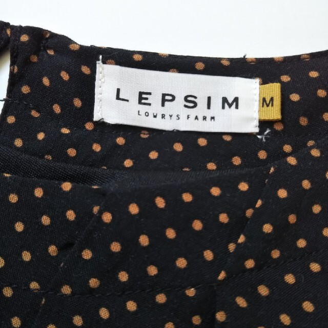 LEPSIM(レプシィム)のレプシィム ドットワンピース レディースのワンピース(ひざ丈ワンピース)の商品写真