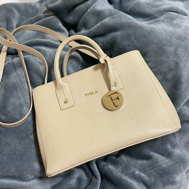 FURLA  フルラ　ベージュ　バック