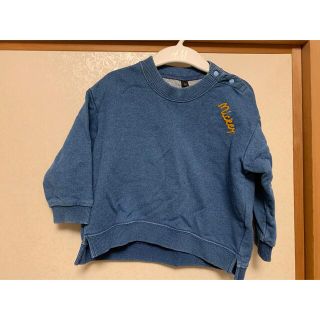 マーキーズ(MARKEY'S)の※mさん専用　　トレーナー（ミッキー）インディゴカラー　95センチ(Tシャツ/カットソー)