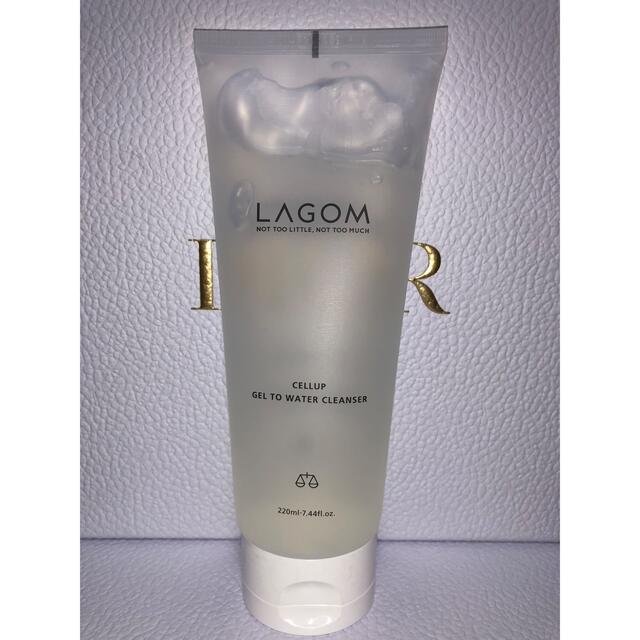 LAGOM(ラーゴム)のLAGOM ジェルトゥウォータークレンザー220ml(大) コスメ/美容のスキンケア/基礎化粧品(洗顔料)の商品写真