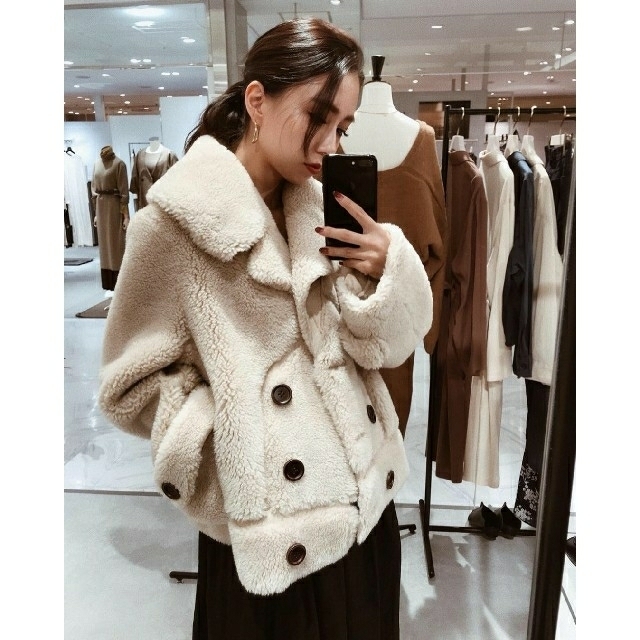 SNIDEL - 新品 ACYM Teddy boa コート テディベアコート ショート