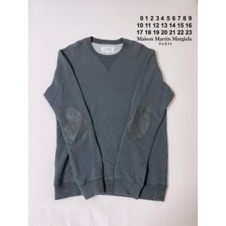 マルタンマルジェラ(Maison Martin Margiela)のMaison Margiela エルボーパッチスウェット チャコール 46サイズ(スウェット)