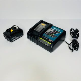 マキタ(Makita)のマキタ 急速充電器 DC18RC バッテリー付き(工具/メンテナンス)