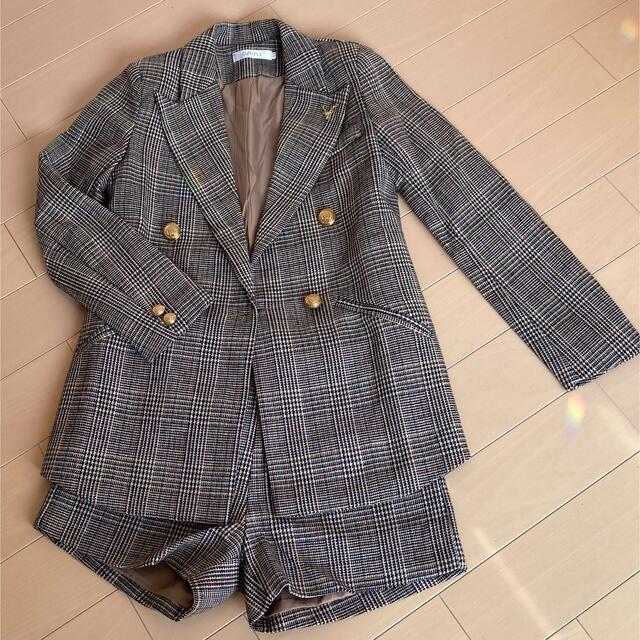 ＸＳ　ショートスーツ レディースのフォーマル/ドレス(スーツ)の商品写真